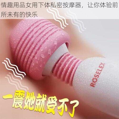 情趣用品女用下体私密按摩器，让你体验前所未有的快乐